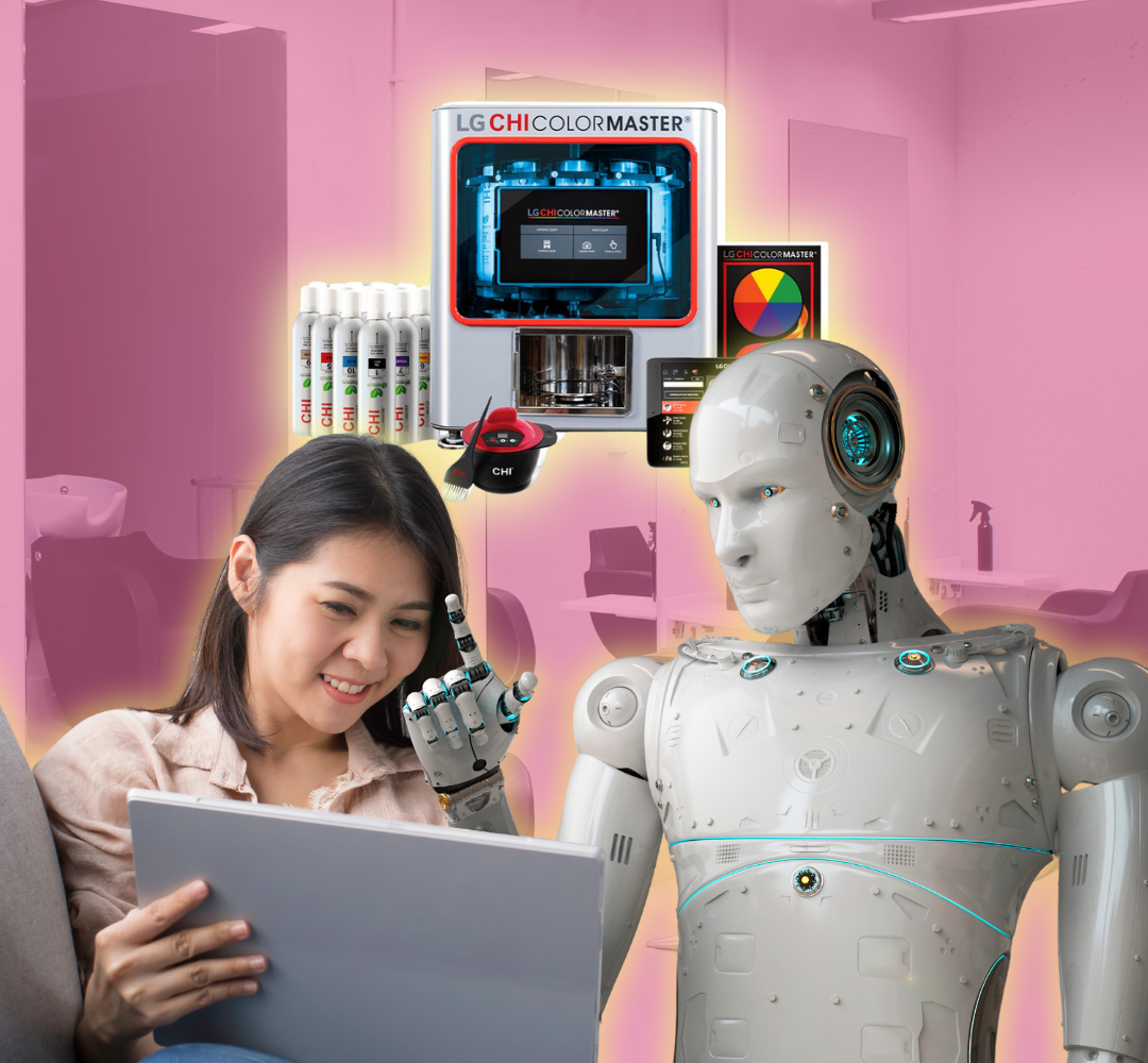 AI Robot Mixes Perfect Hair Color: Sci-Fi or Reality?