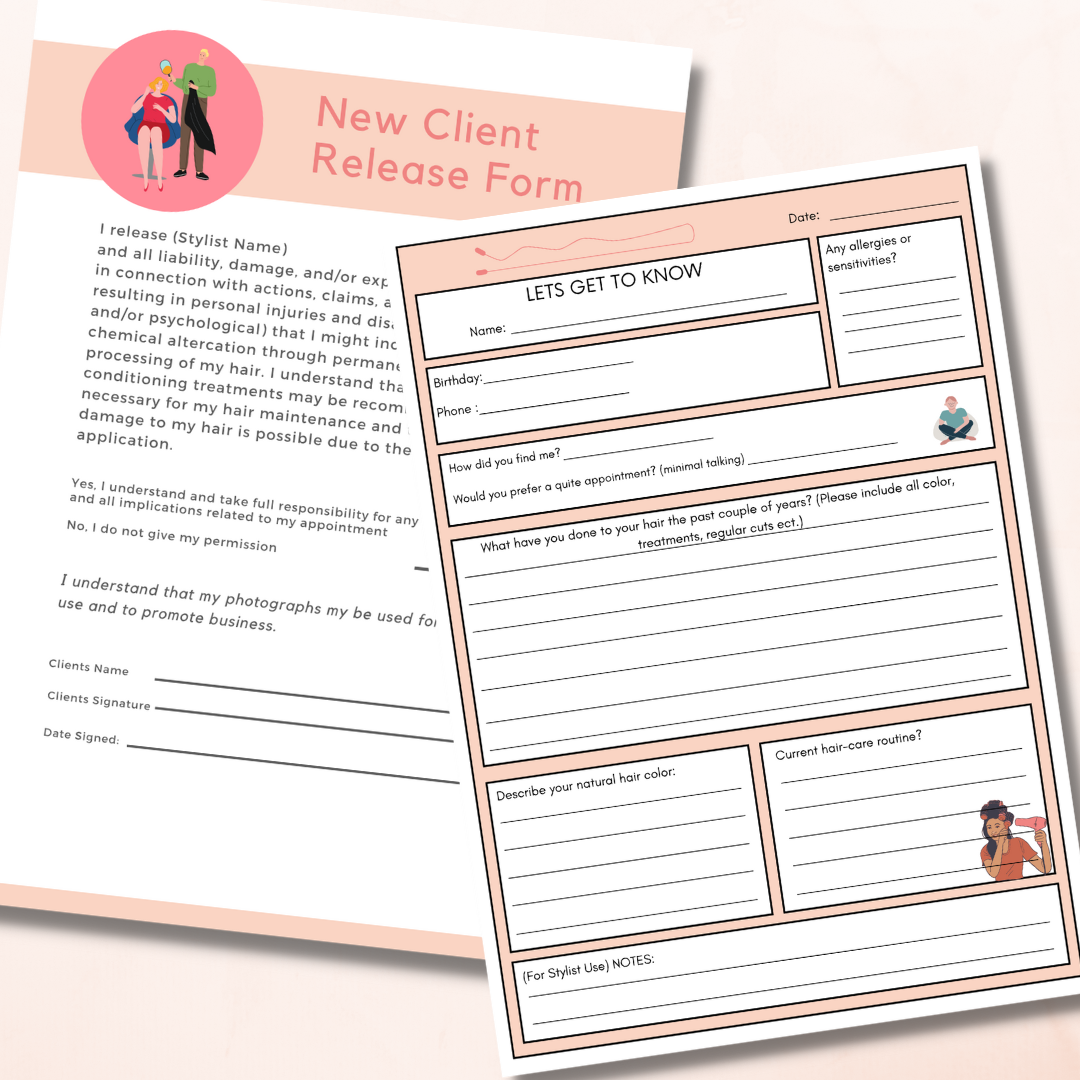Free Client Intake & Release Form