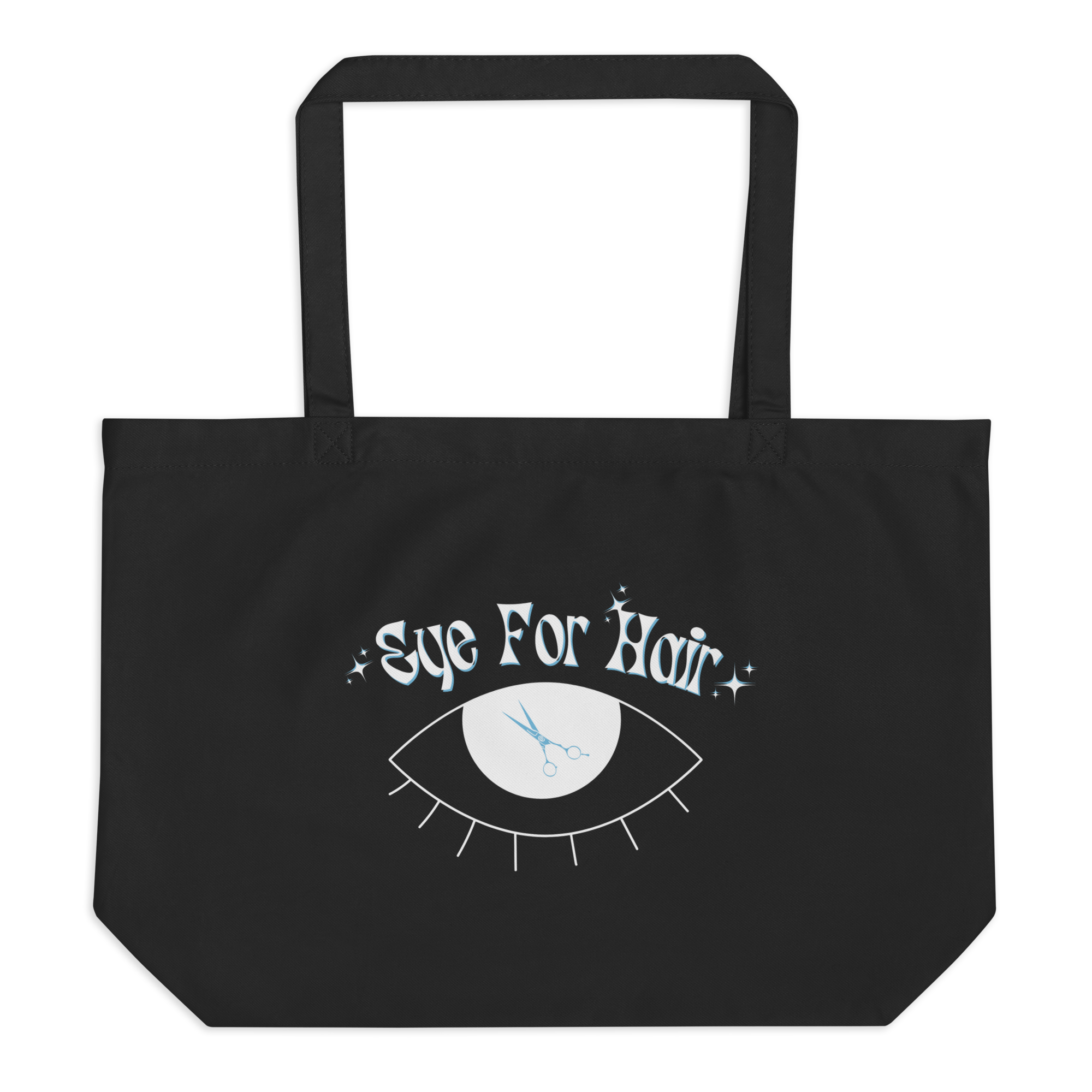 Eye For Hair Large Organic Tote Bag