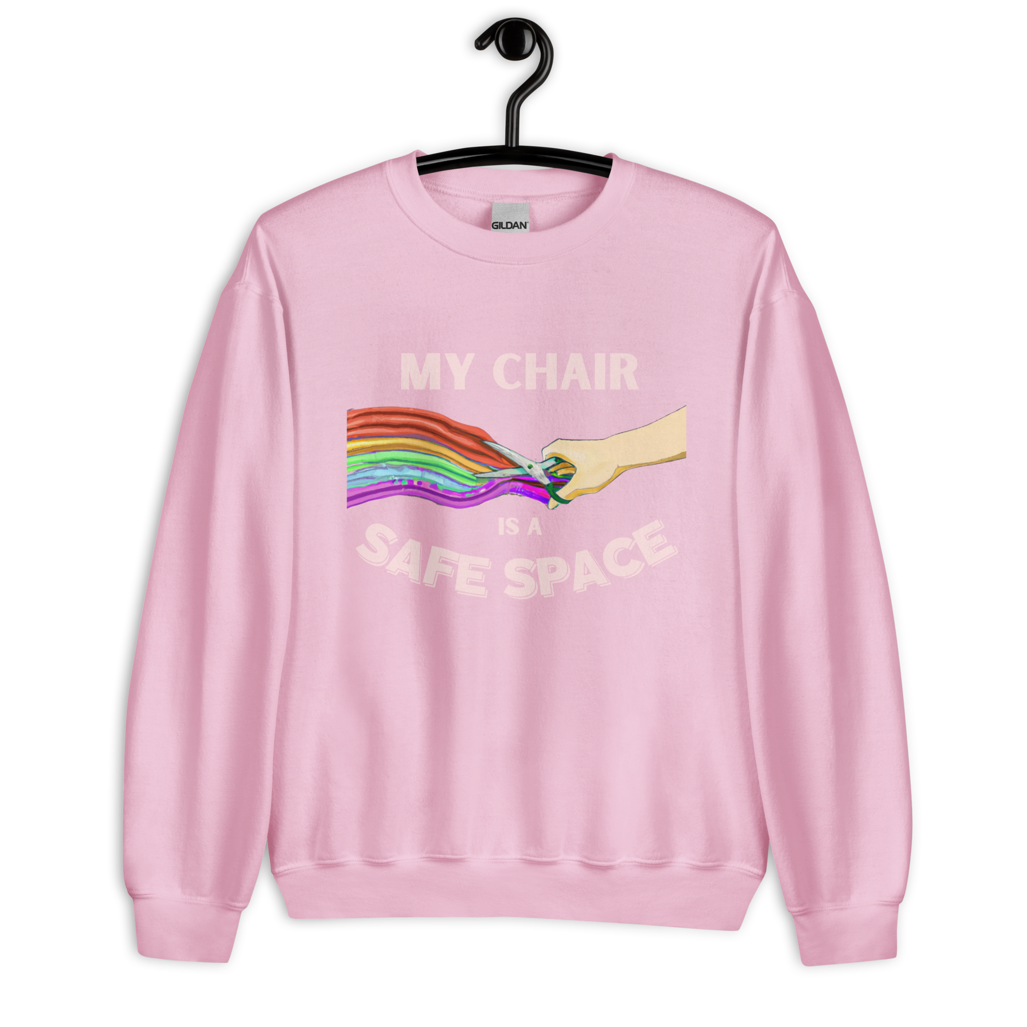 My Chair Is A Safe Space Unisex Crewneck Sweatshirt