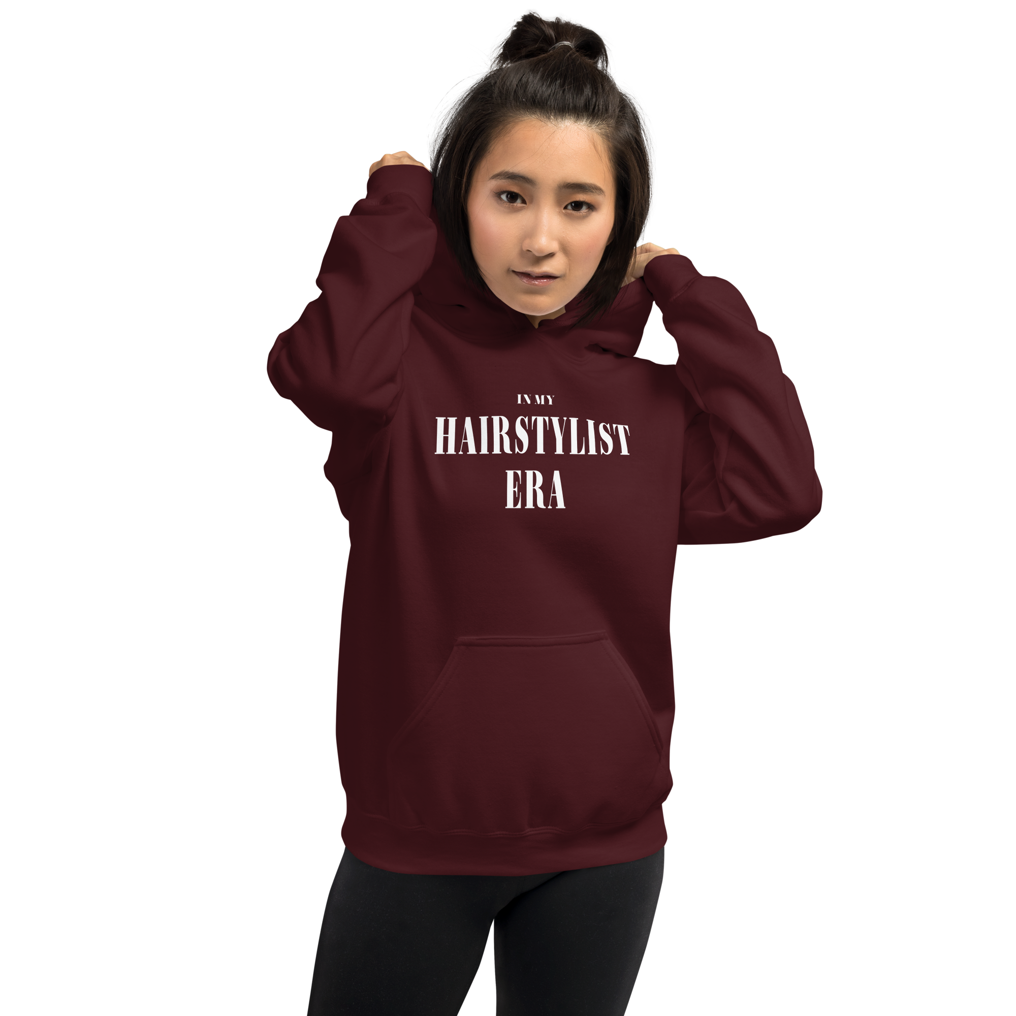 In My Hairstylist Era Unisex Drawstring Hoodie