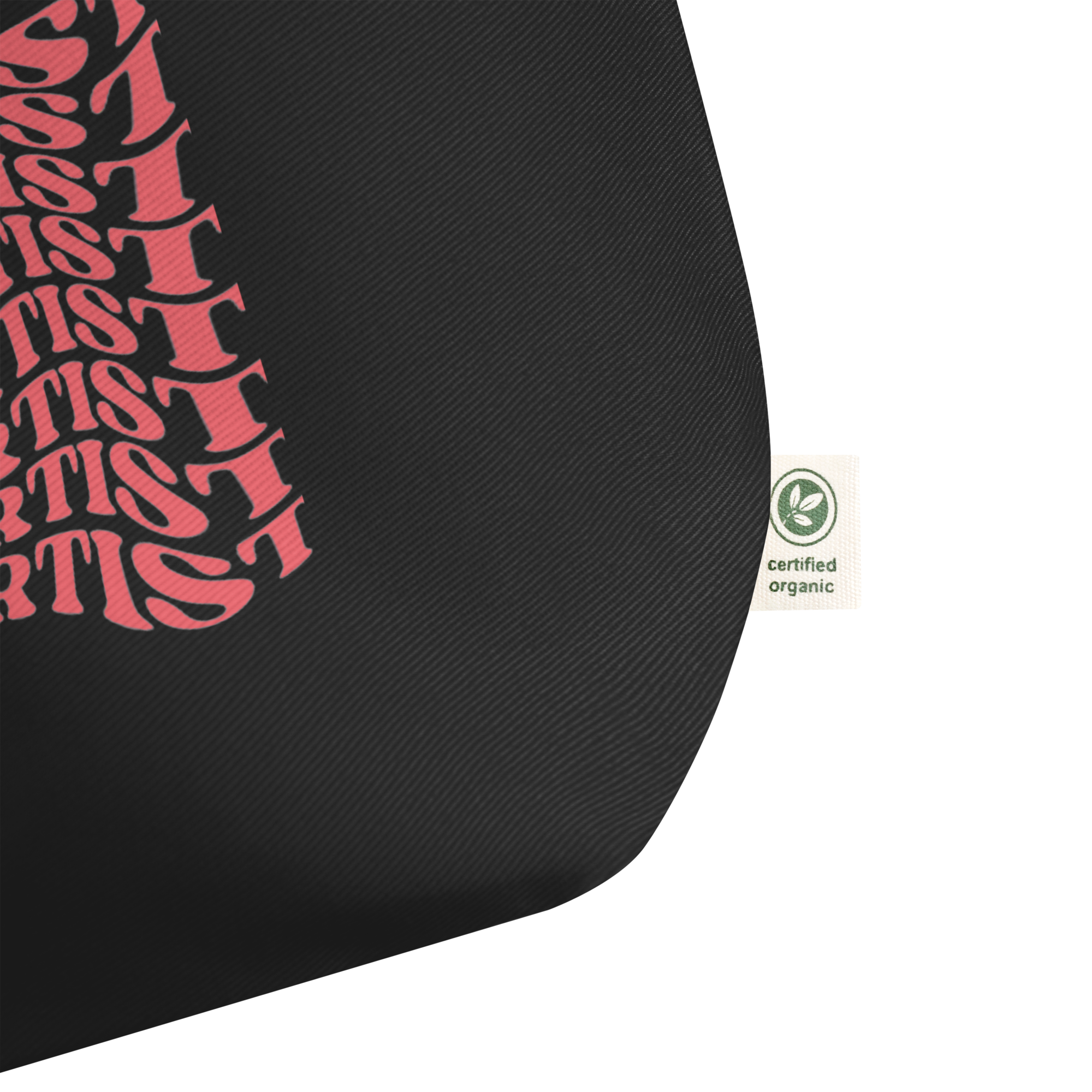 Hair Artist large organic tote bag
