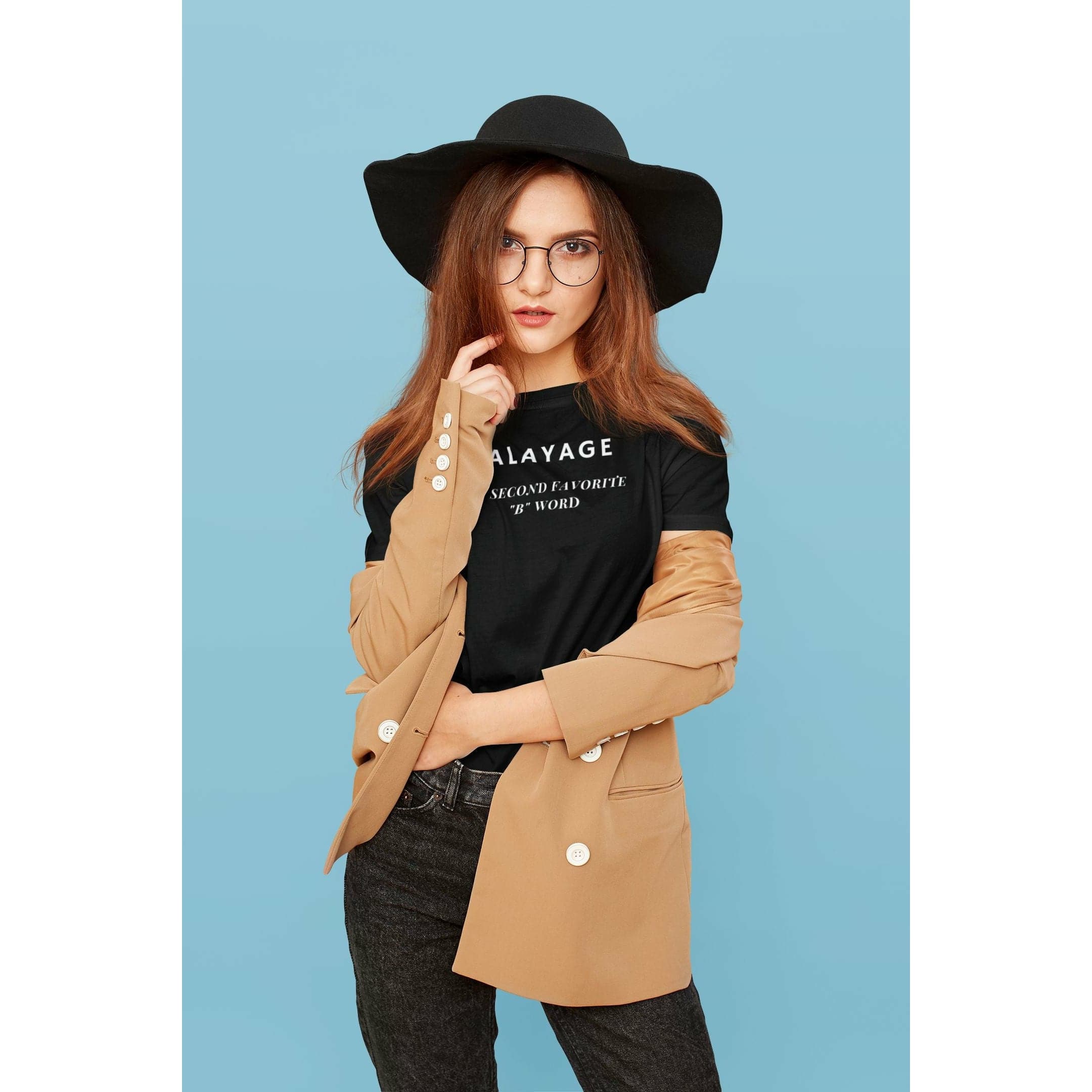 Balayage My Second Favorite "B" Word T-Shirt - readytodyeapparel