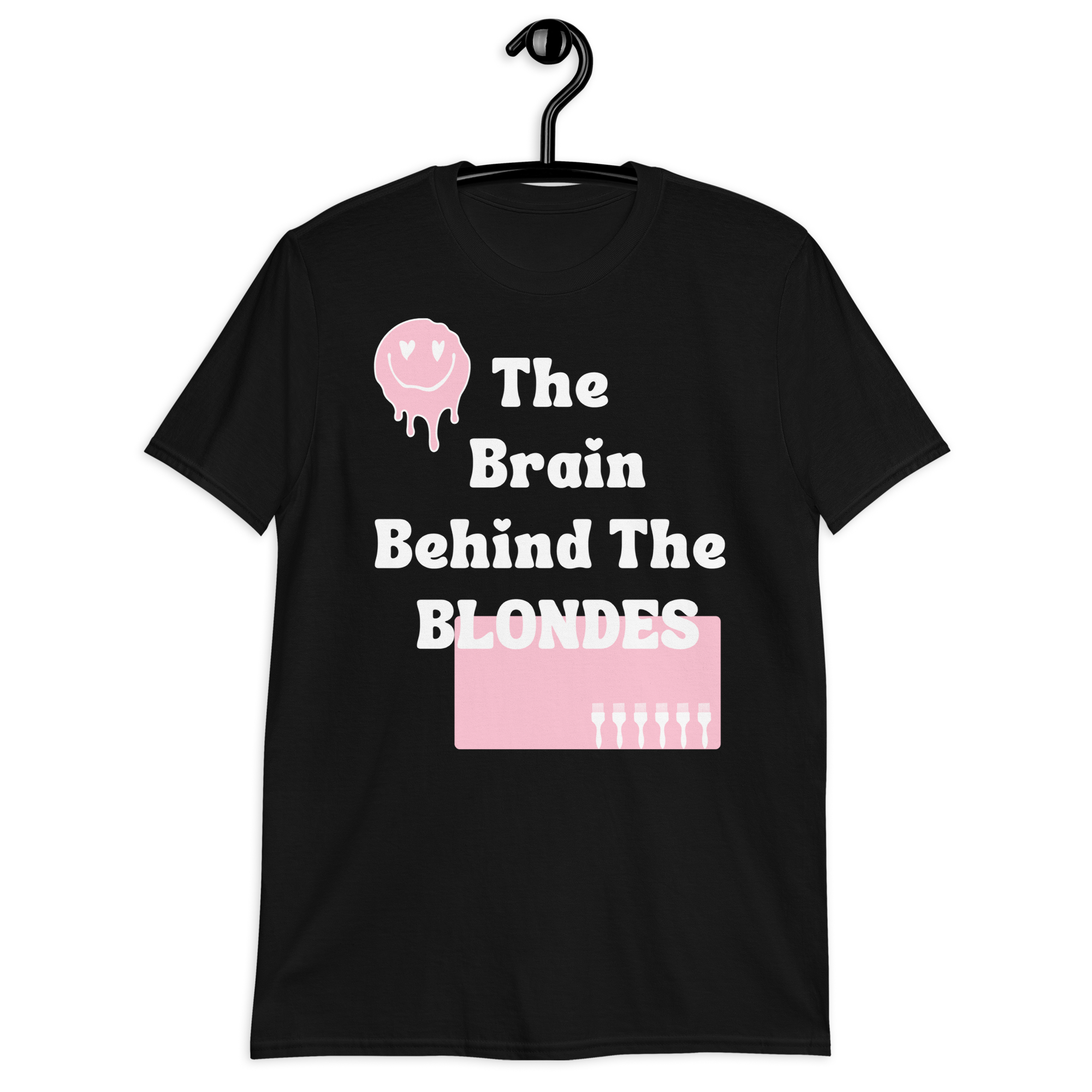 The Brain Behind The Blondes Unisex T-Shirt