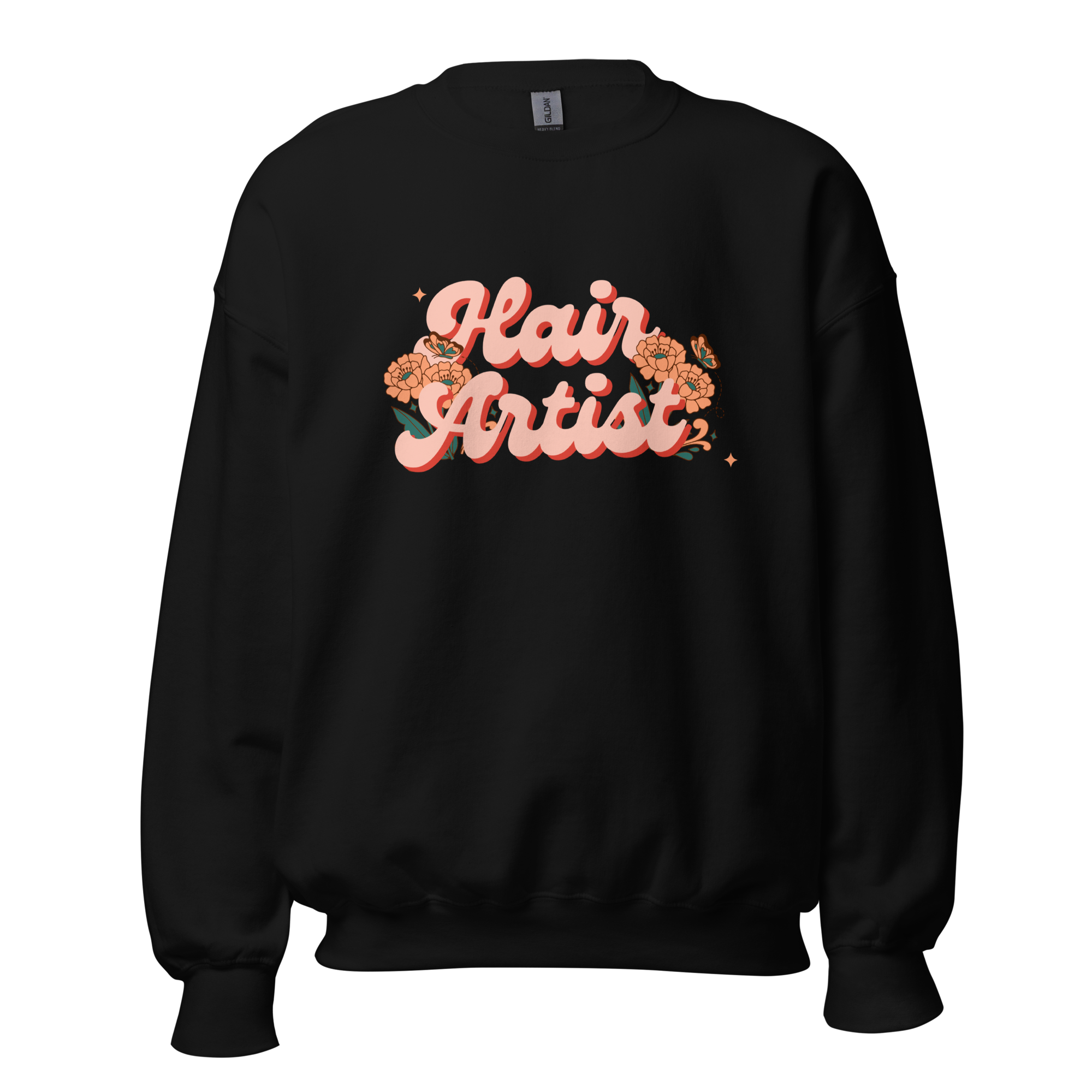 Hair Artist Retro Unisex Crewneck Sweatshirt