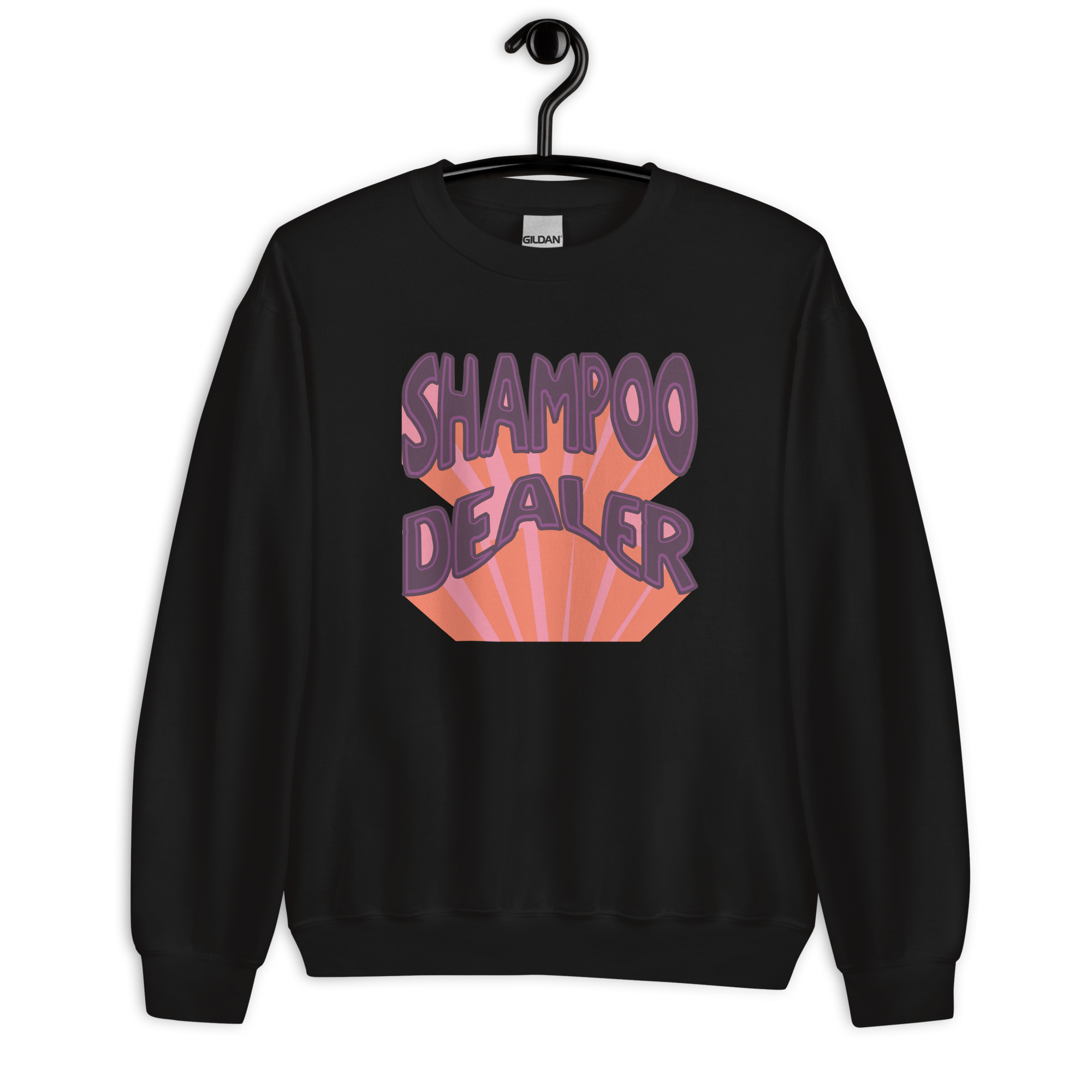 Shampoo Dealer Retro Crewneck Sweatshirt