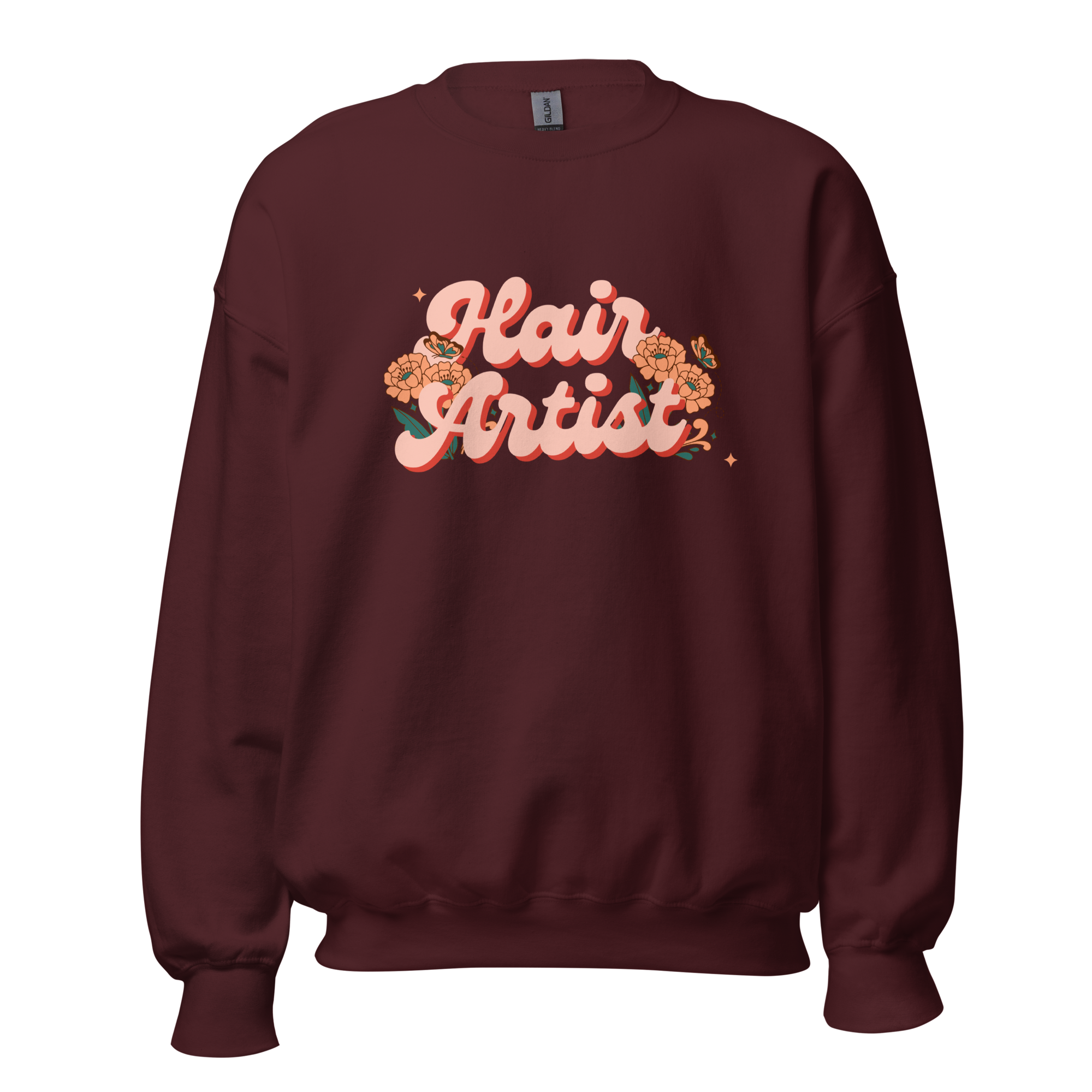 Hair Artist Retro Unisex Crewneck Sweatshirt