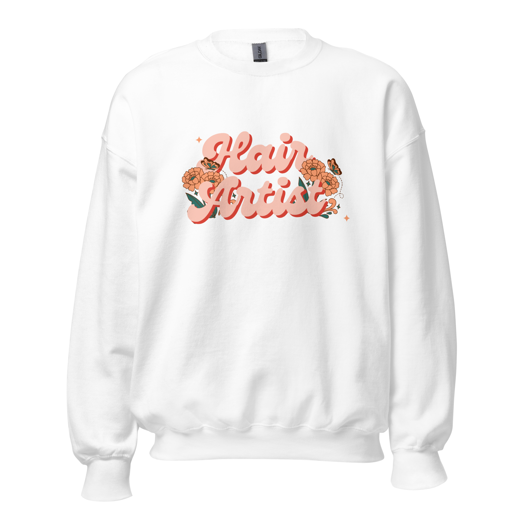 Hair Artist Retro Unisex Crewneck Sweatshirt
