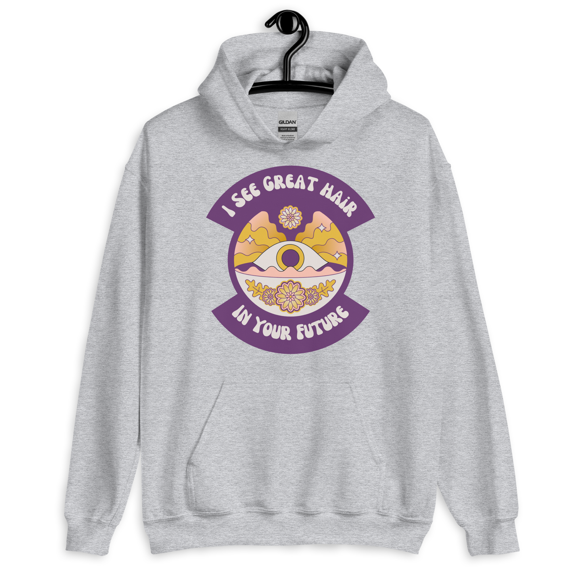 I See Great Hair In Your Future Retro Hoodie