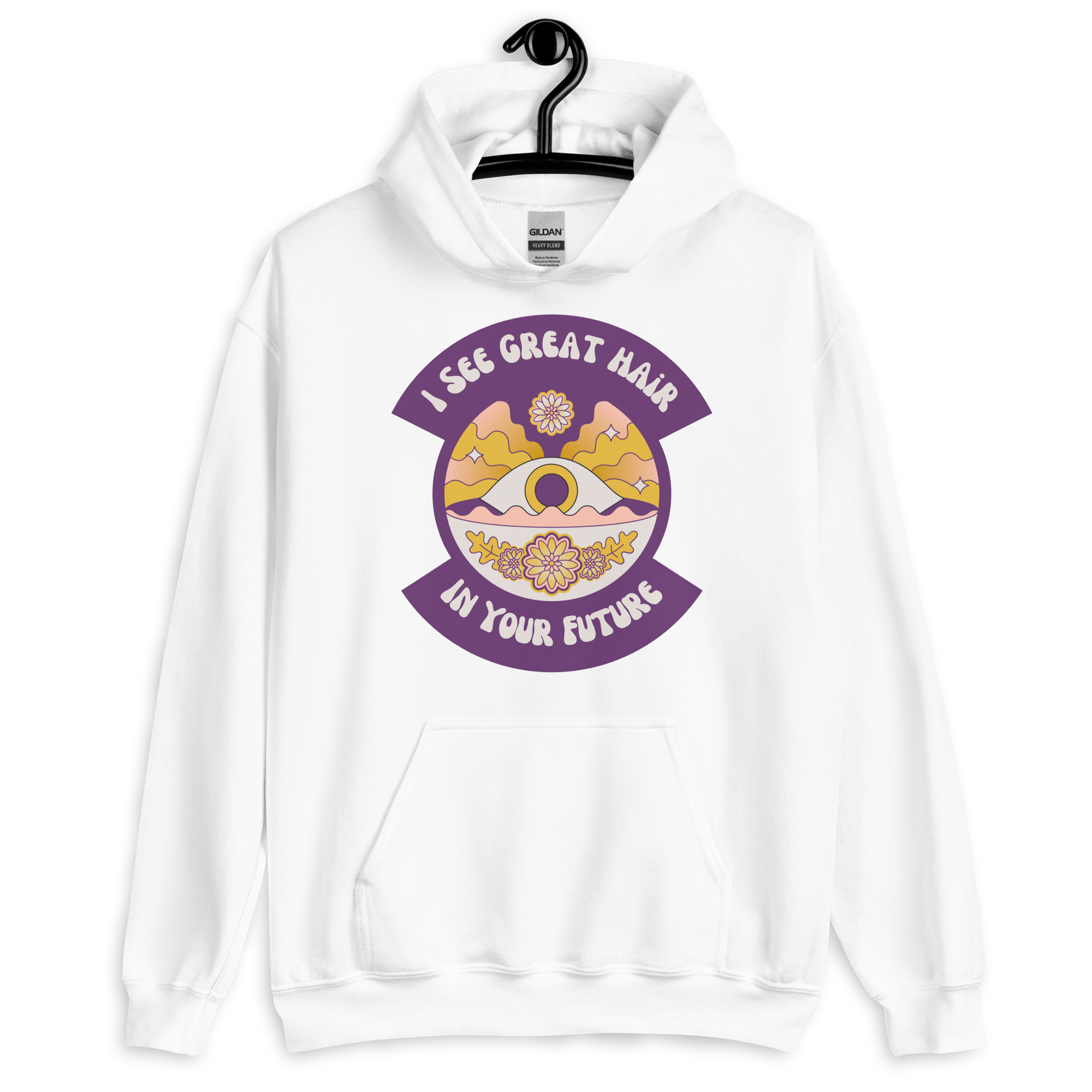 I See Great Hair In Your Future Retro Hoodie